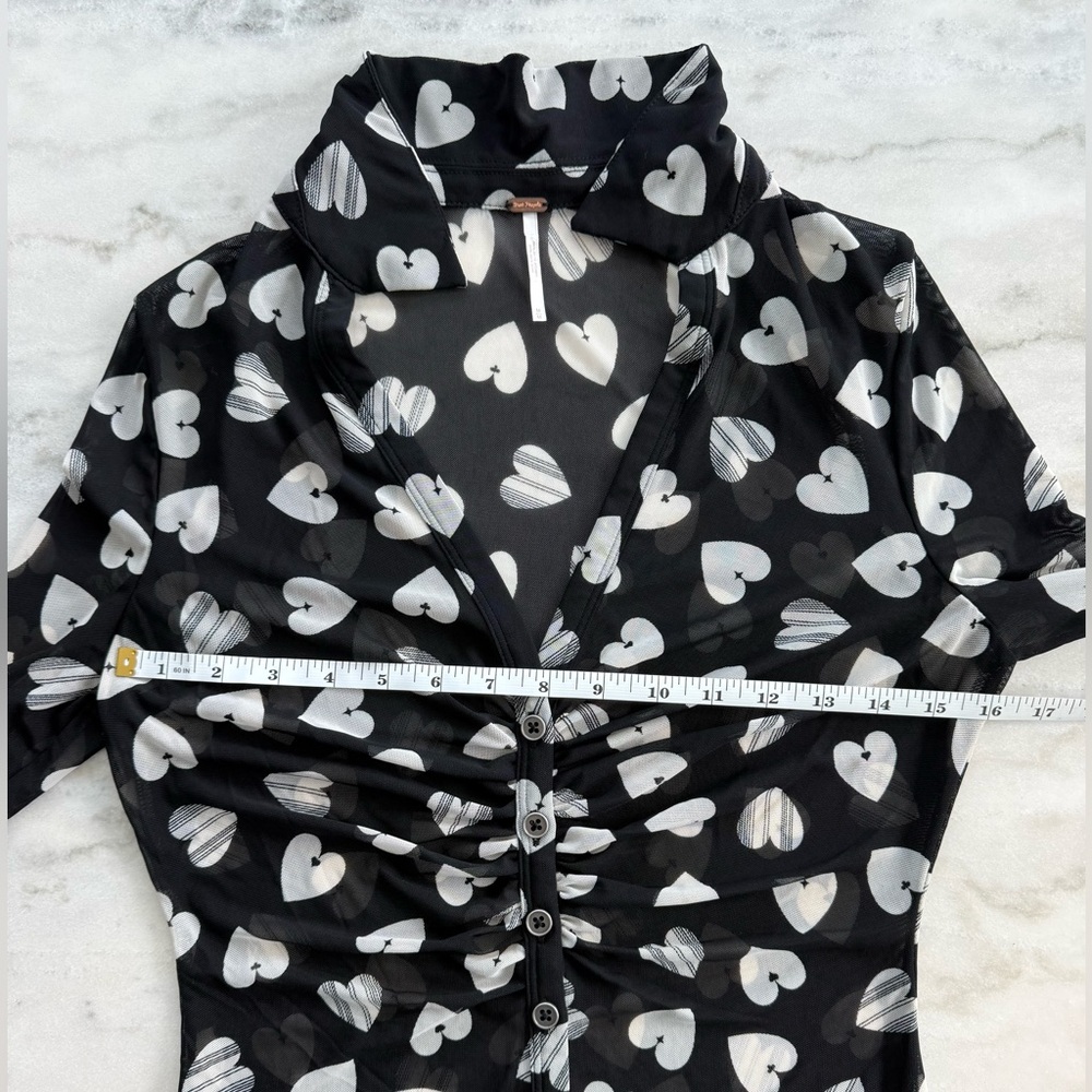 Free People Women’s Lucky Shirtee Size M - Picture 9 of 13